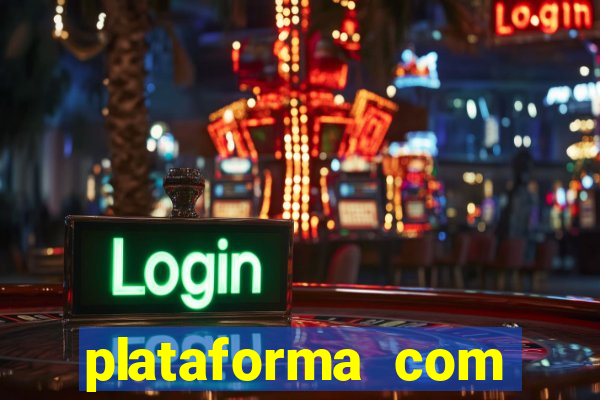 plataforma com porcentagem de ganhos